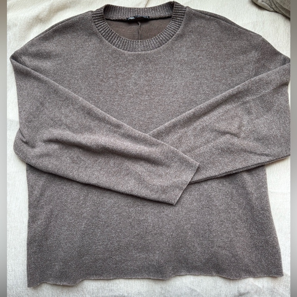 Zara Taupe/light brown Sweater